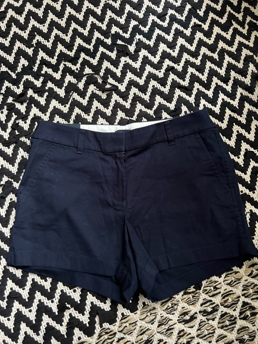 J. Crew Navy Blue Women's Chino Shorts